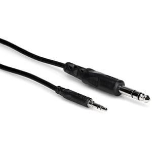 Main product image for Hosa CMS-110 3.5mm TRS to 1/4" TRS Stereo Interconn 241-9008